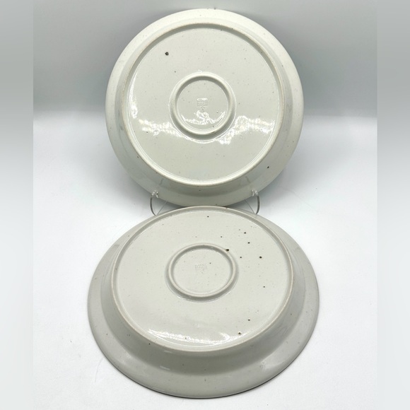 2 Dansk Brown Mist Whisper 10” Dinner Plates. 1980s design by Niels Refsgaard. - Picture 4 of 7